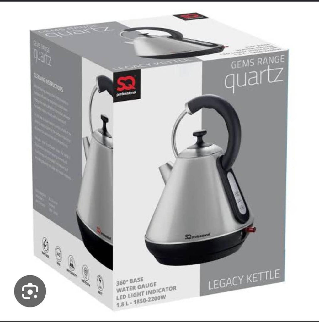 SQ Professional Gems Range Legacy Kettle – 1.8L, 2200W