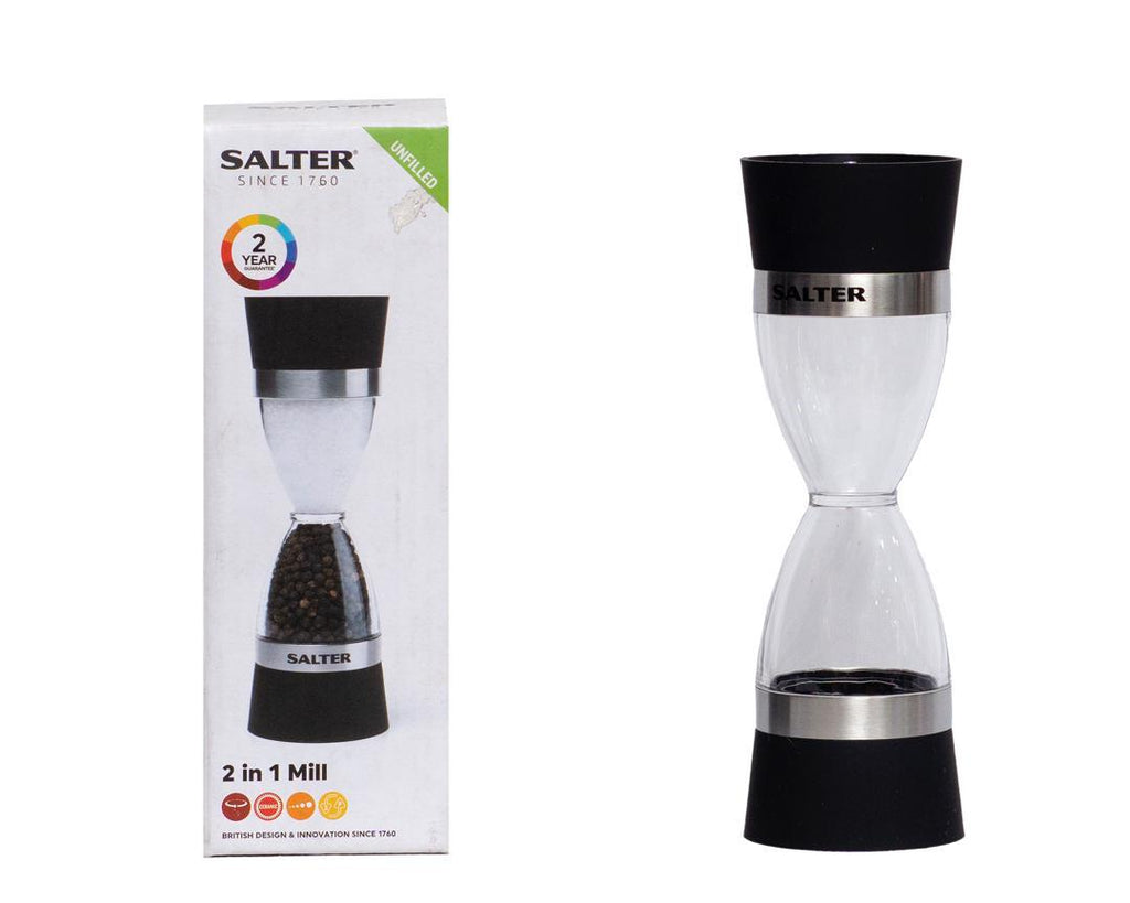 SALTER 2-in-1 Salt and Pepper Mill
