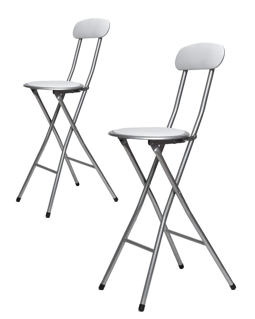 Foldable Kitchen Island Stool – Available in Black, White, and Pink