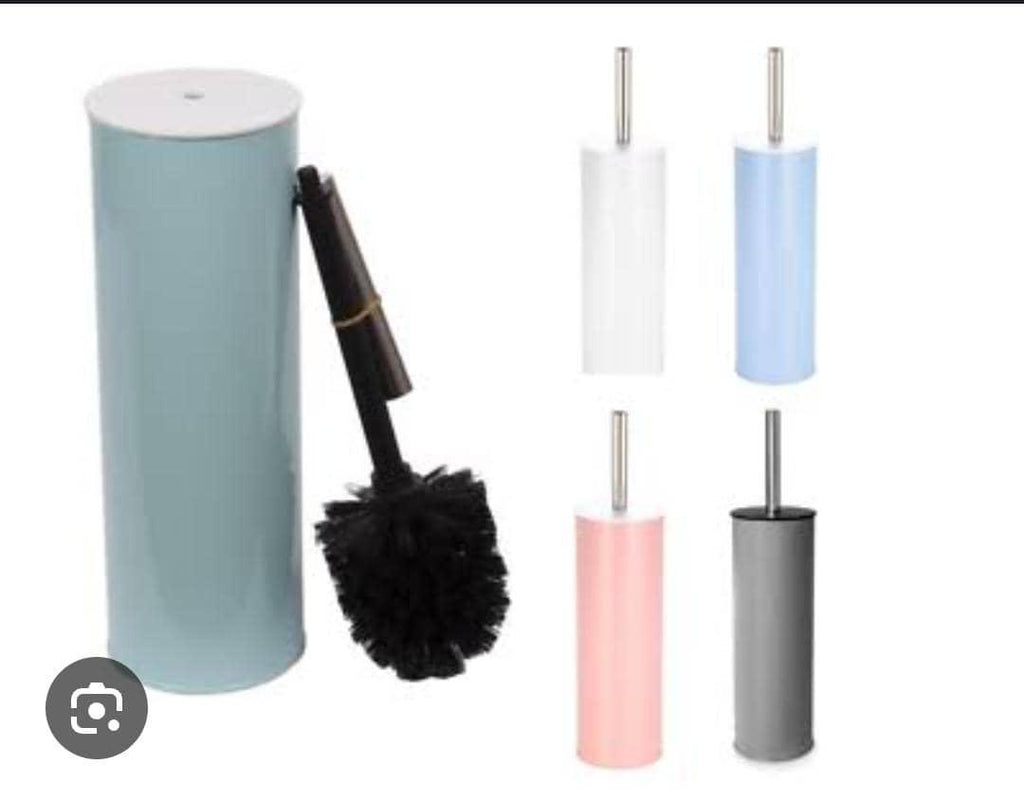 BLUE CANYON Assorted Color Toilet Brush with Holder