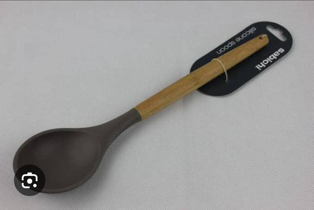 SABICHI Silicone Cooking Spoon – Heat Resistant 40°C to 220°C