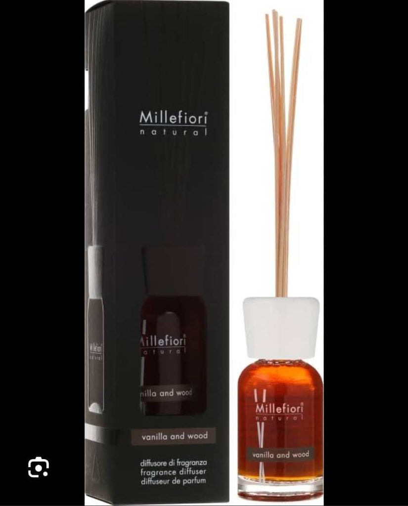 Millefiori Natural Vanilla & Wood Reed Diffuser