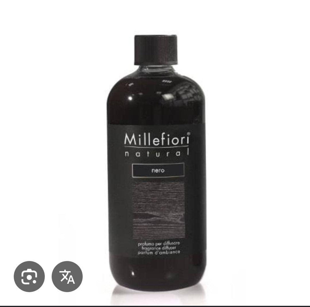 Millefiori Natural Nero Reed Diffuser Refill (500ml)