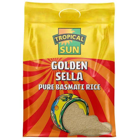 Tropical Sun Golden Sella Pure Basmati Rice – 10kg