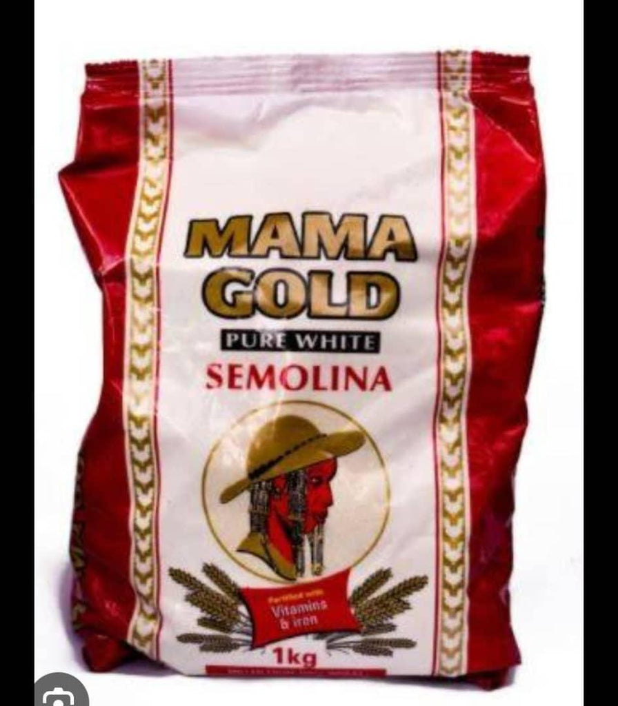 Mama Gold Pure White Semolina – 1kg