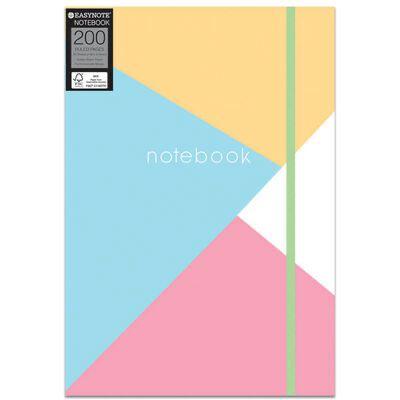 EasyNote A5 Hardcover Ruled Notebook – 200 Pages