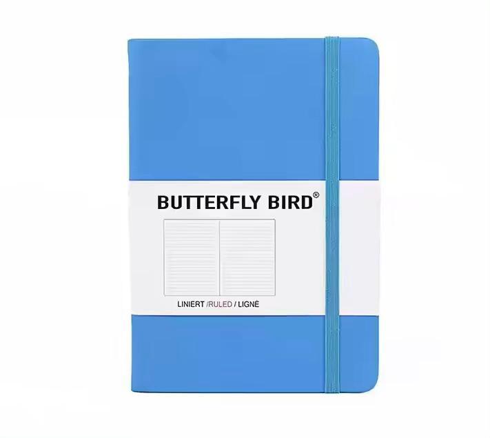 Butterfly Bird A5 Notebook – 96 Sheets, 80g Offset Paper