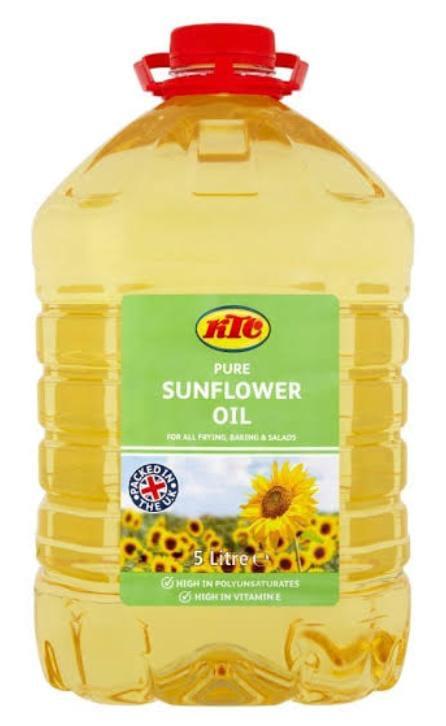 KTC Pure Sunflower Oil – 5 Litres
