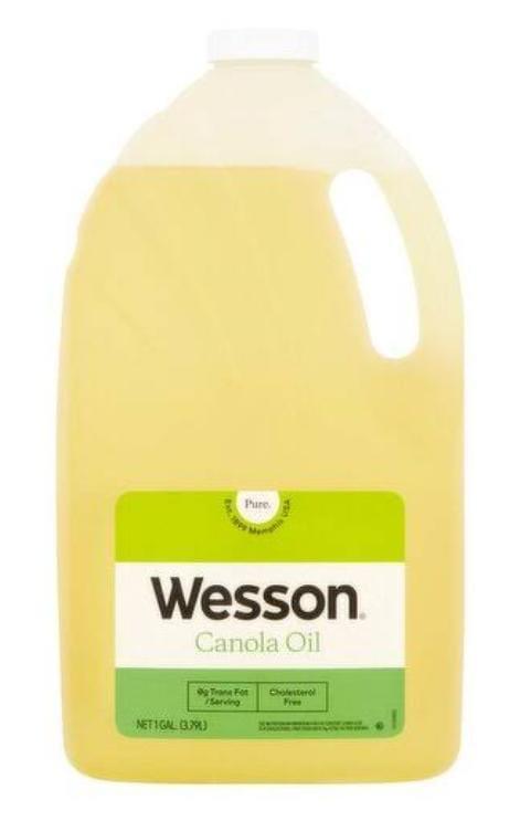 Wesson Canola Oil – 4.37 L (Cholesterol‑Free)