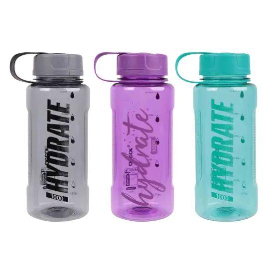 Hydrate Tritan Water Bottle – 1.0L BPA-Free Leakproof Bottle
