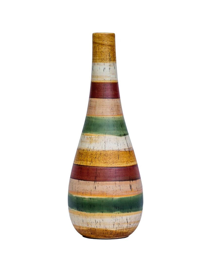Round Bottom Multicolor Decorative Vase – 37cm