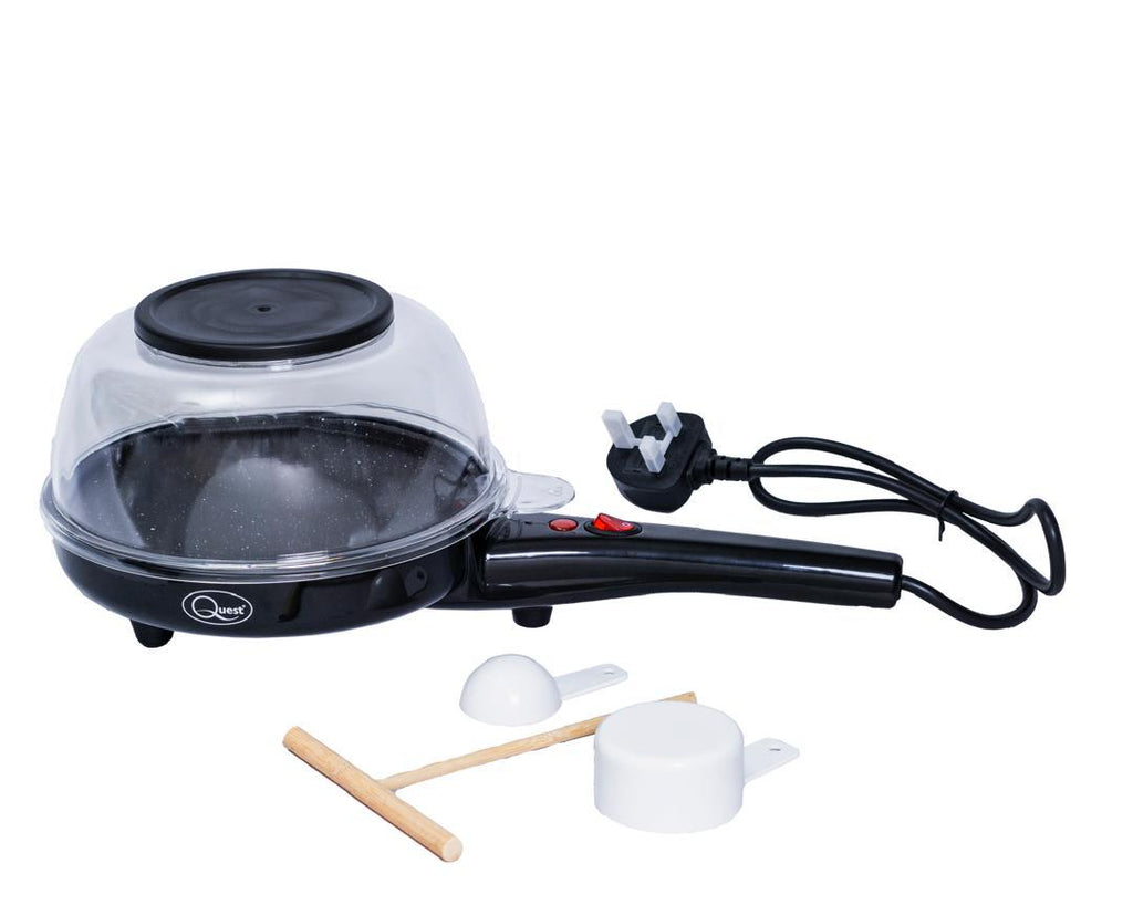 Quest 2-in-1 Popcorn and Crepes Maker – Multi-Functional Snack Machine