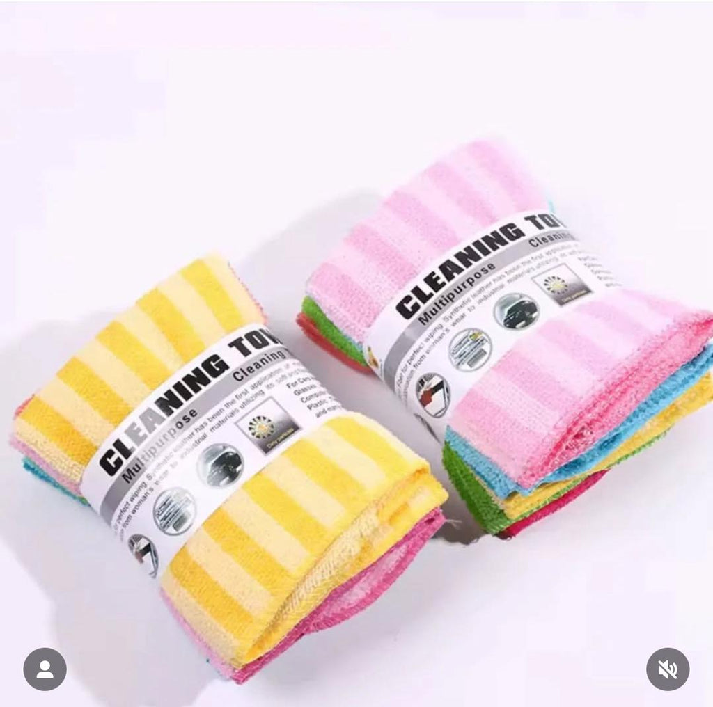 Multi purpose cleaning towel