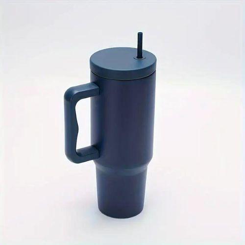 40oz Stainless Steel Insulated Tumbler with Straw - Perfect Car Cup