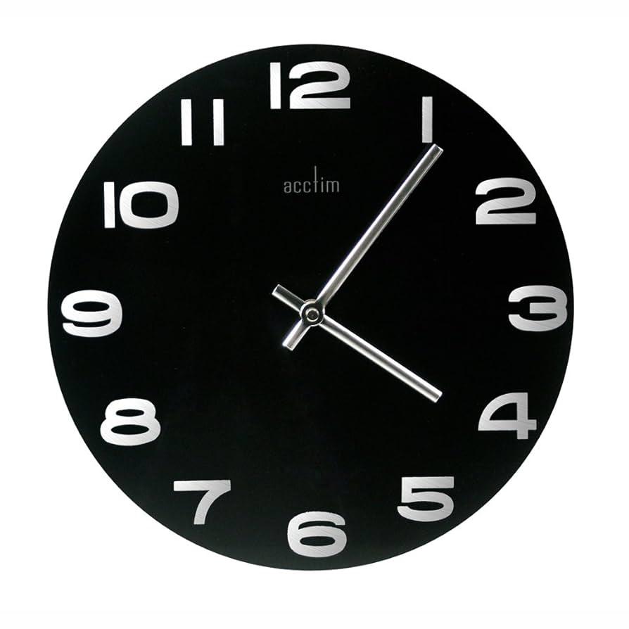 Acctim Mika Wall Clock – Quartz Open Dial Mirrored