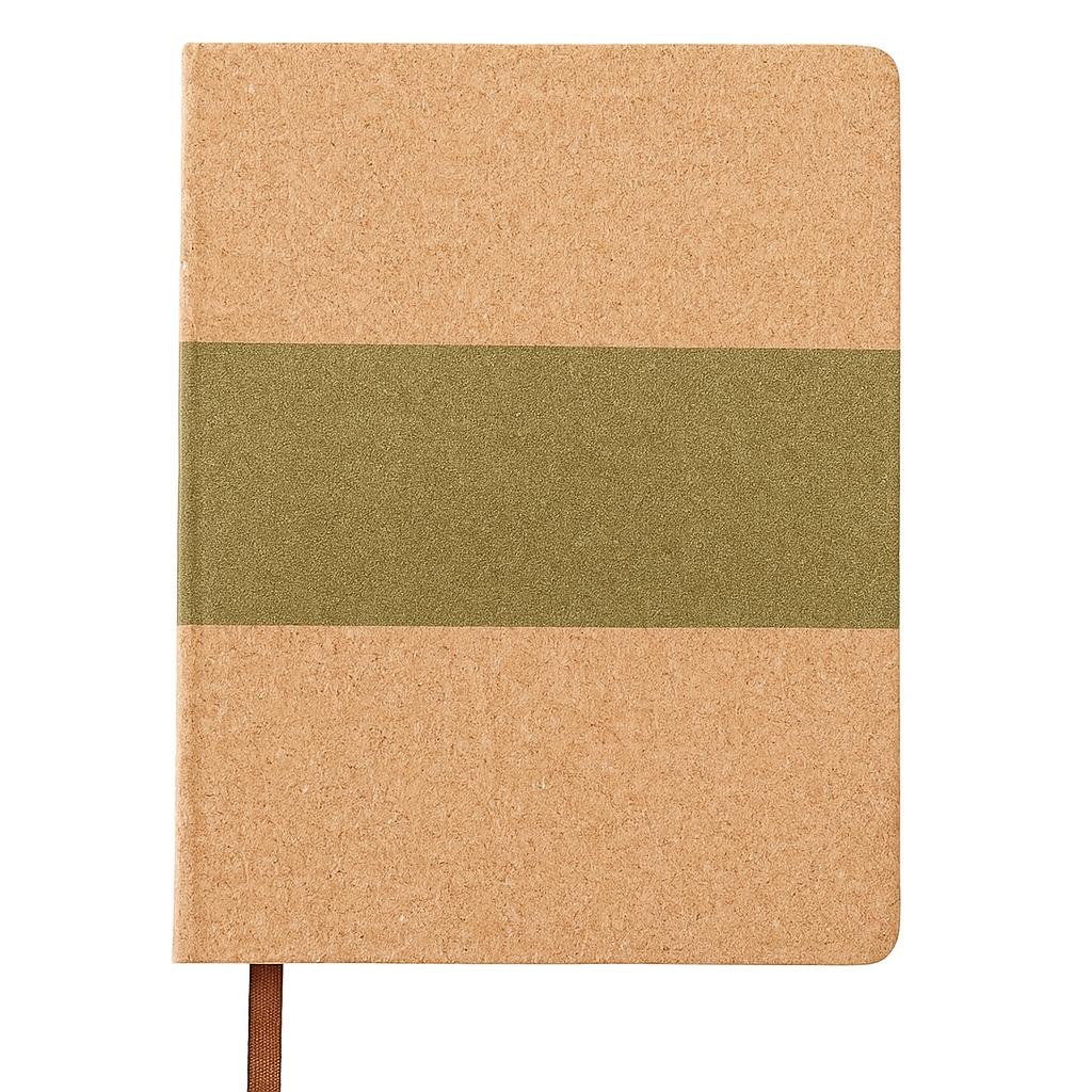 Cork and Coffee Ground Notebook
