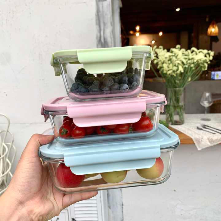 Uyiku 3pcs Glass Bowl