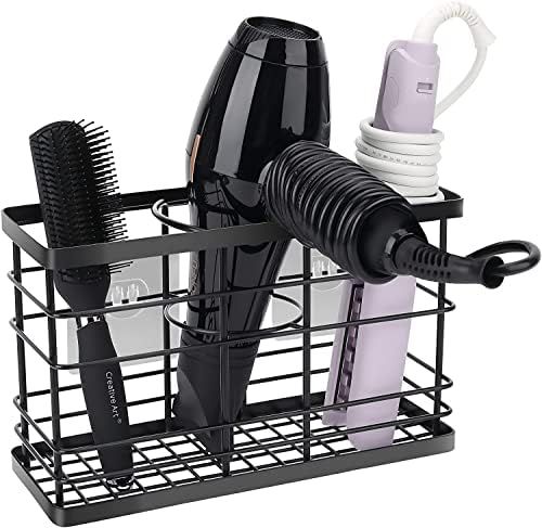 Metal Wall-Mounted Hair Tool Organizer
