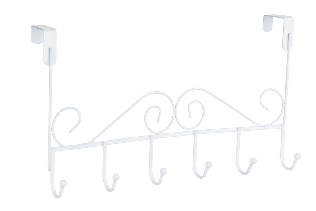 Over-the-Door Metal Hook Rack