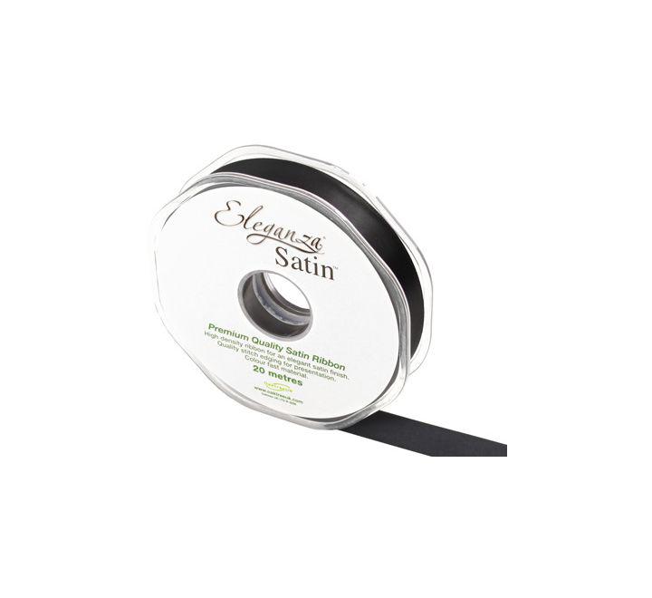 Eleganza Satin Premium Quality Double-Faced Satin Ribbon – 25mm x 20m