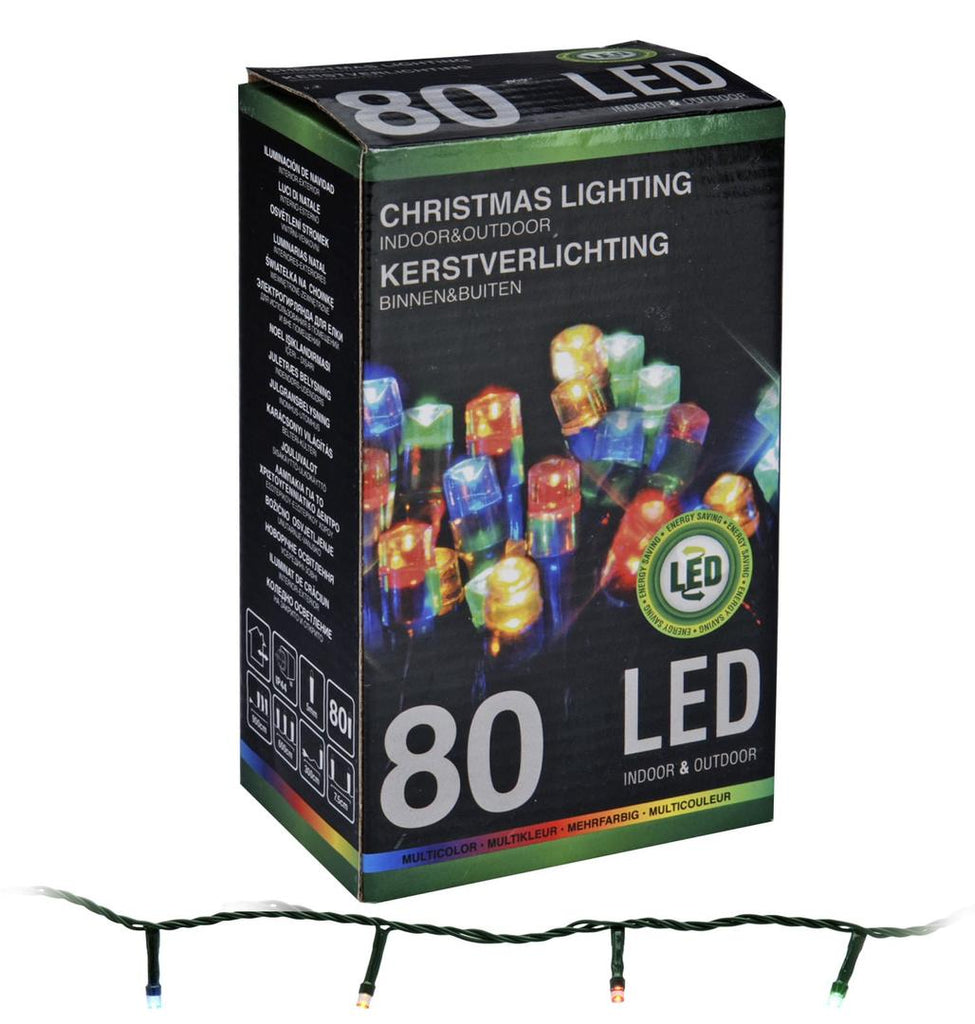 Christmas Lighting 80 LED – Multicolor (Indoor & Outdoor)