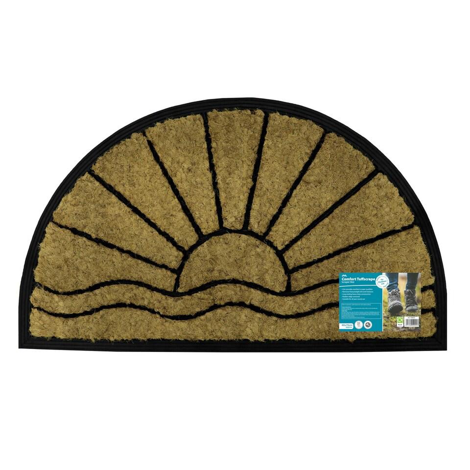 JVL Comfort Tuffscrape Scraper Mat – 40 x 70cm (Approx.)