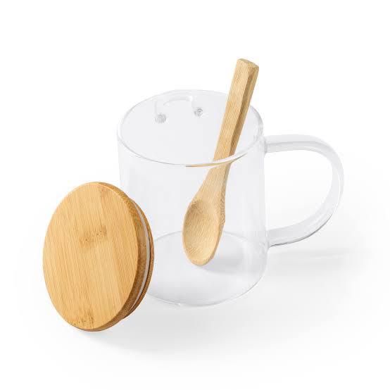 Coco Transparent Glass Mug