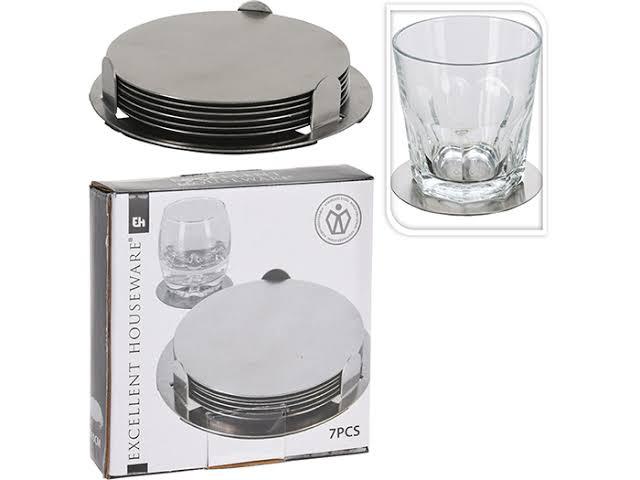 Excellent Houseware 7pcs Coaster Set