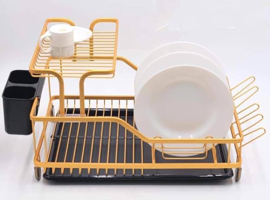 2 Tier Draining Board Dish Rack