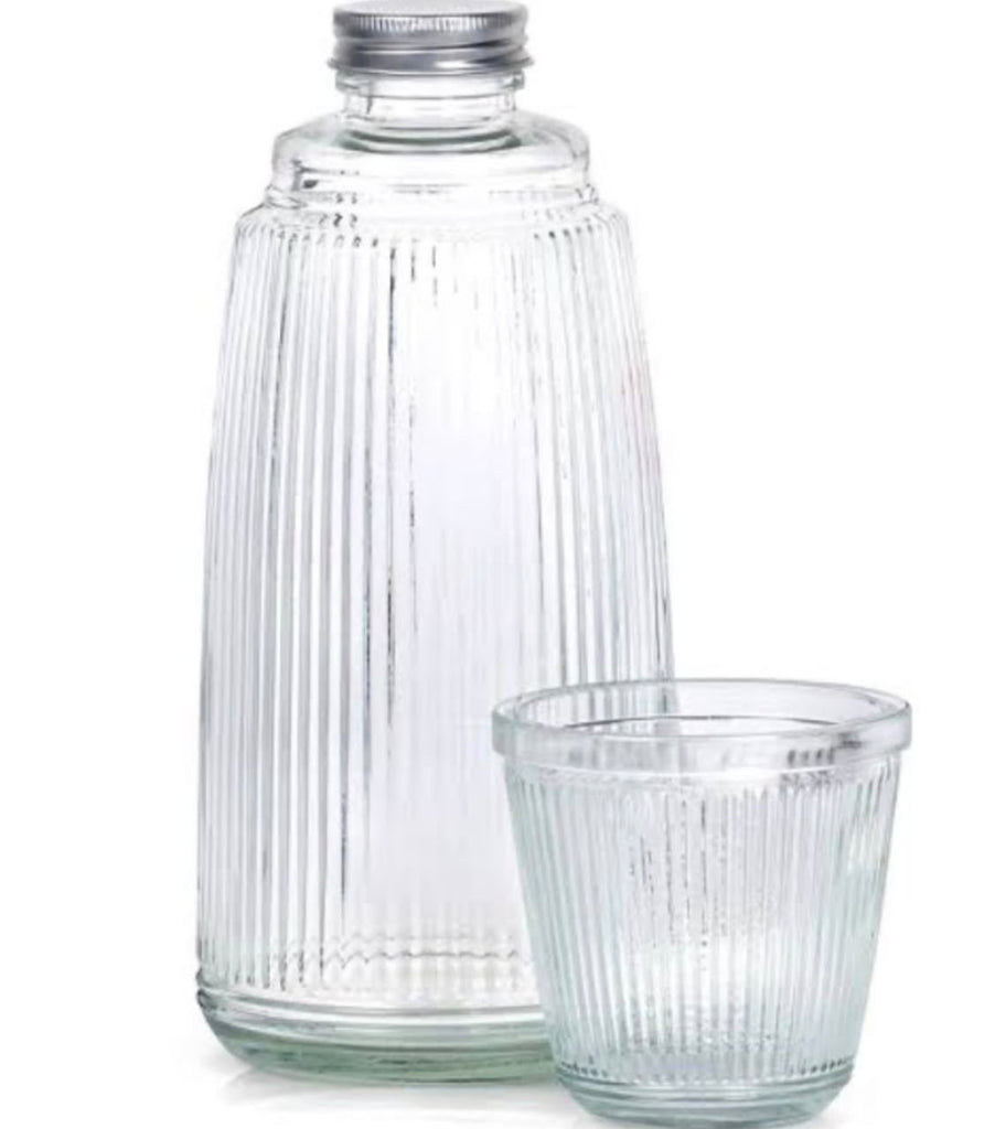 Excellent Houseware Bottle with Drinking Glass – 1000ml