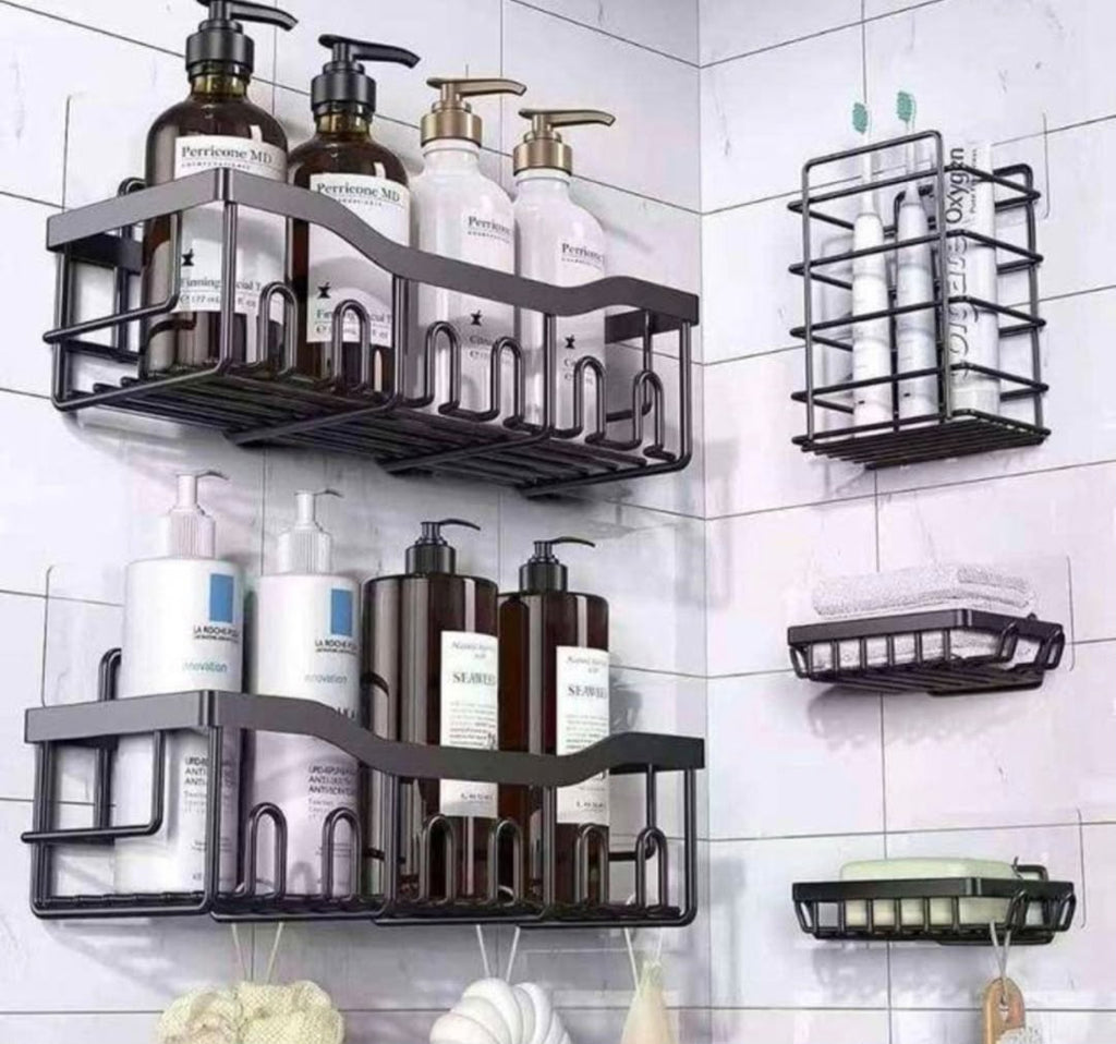 Corner Shower Caddy – Multi-Storage Bathroom Organizer