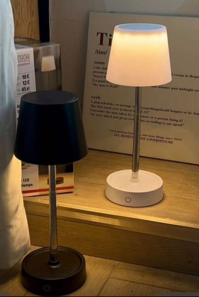 Design Decoration Rechargeable LED Table Lamp – White