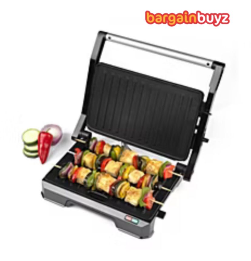 Progress 2-in-1 Health Grill – 180° Non-Stick Surface