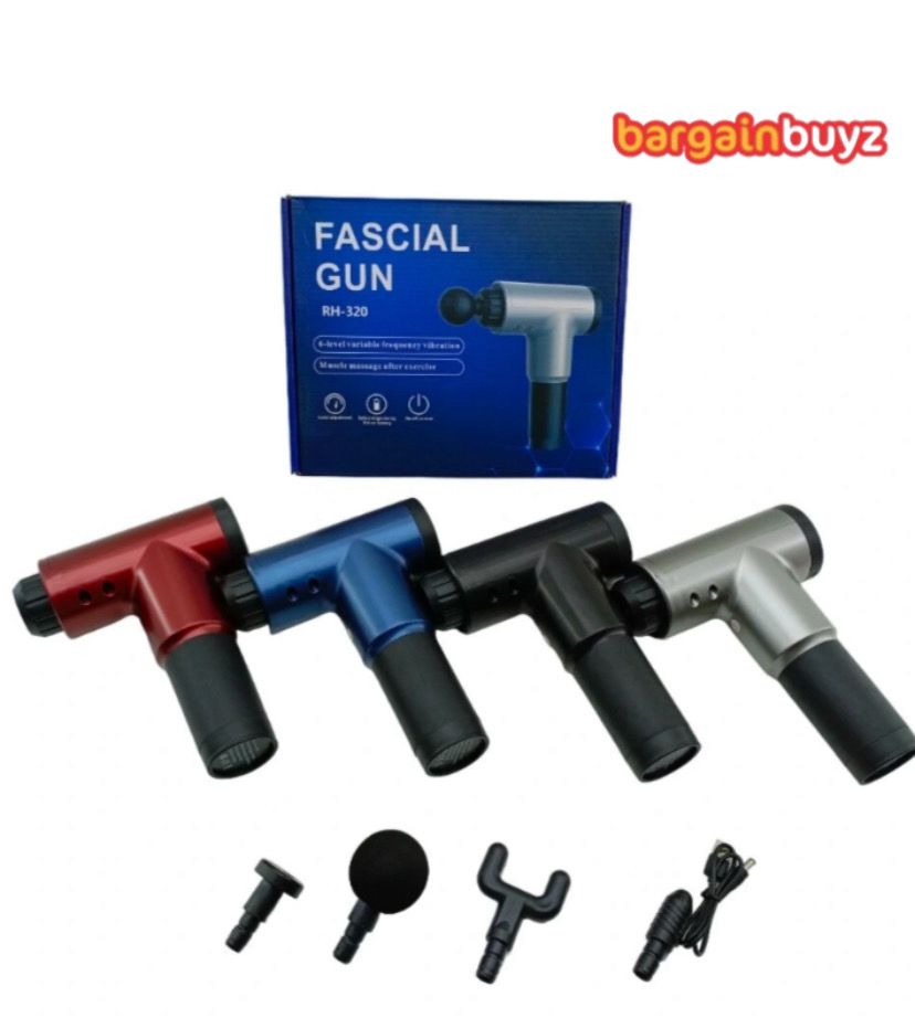 Facial Massage Gun – 6-Level Variable Frequency