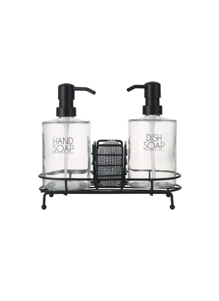 Soap Dispenser Set – 3 Pieces, 450ml