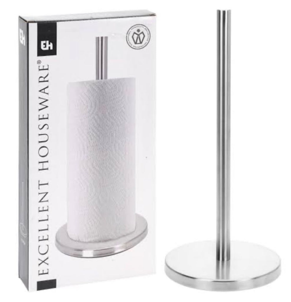 Excellent Houseware Stainless Steel Kitchen Roll Holder