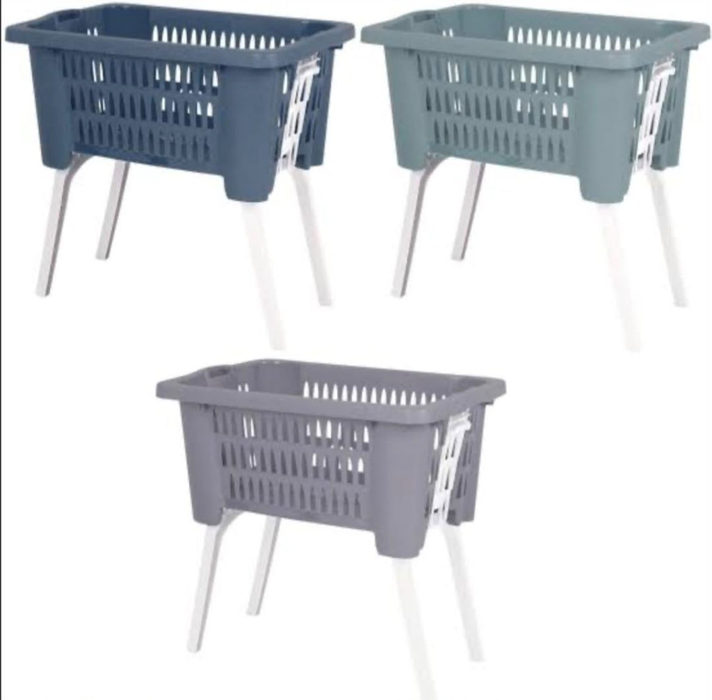 Foldable Leg Laundry Basket – 38L