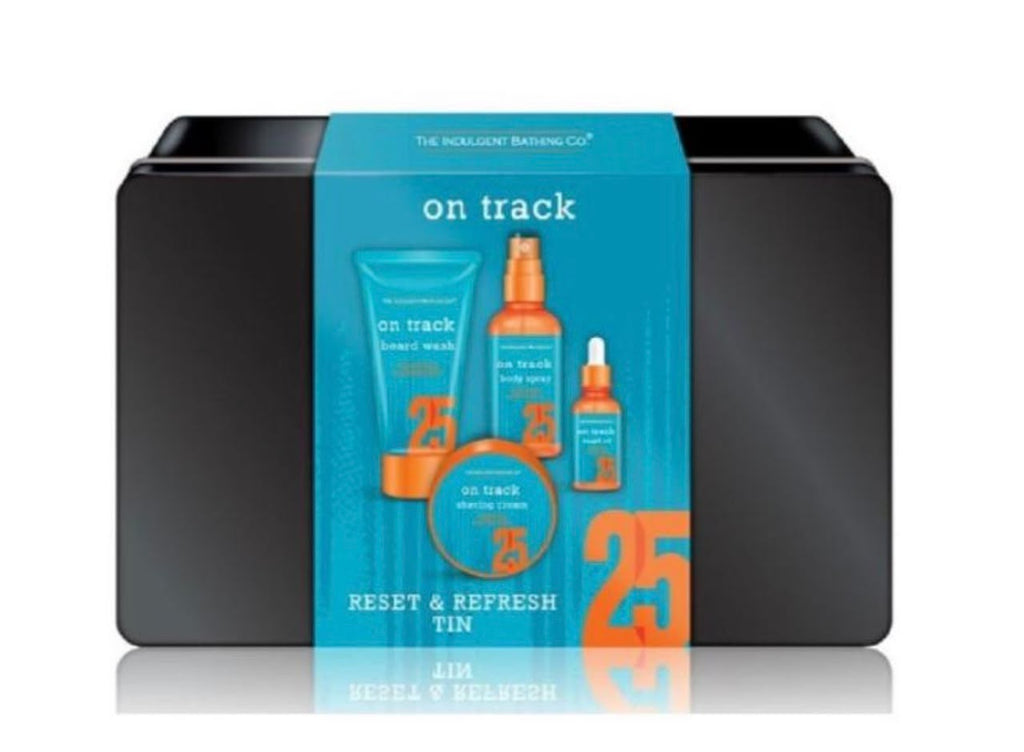 On Track by The Indulgent Bathing Co Reset & Refresh Tin