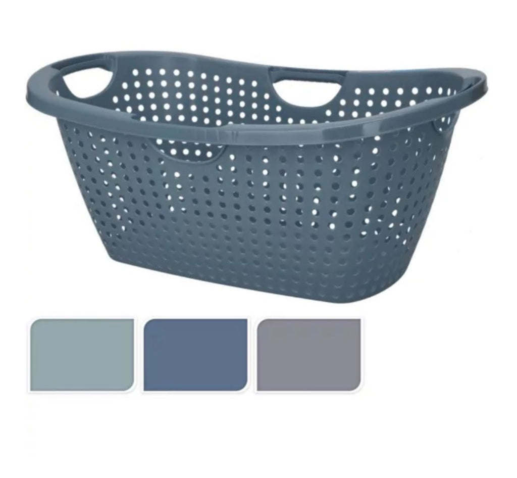 Laundry Basket with Holes – 3 Assorted Colors