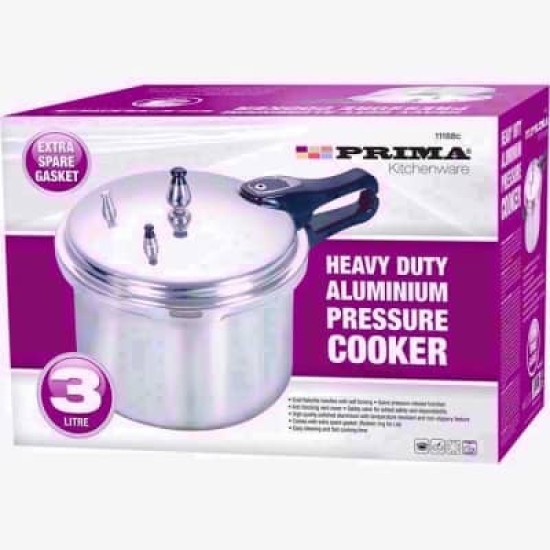 Prima 6pc Stainless Steel Cookware Set with Steamer